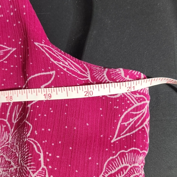 Merona Pink Sleeveless Midi Dress-Size XXL - Picture 13 of 14